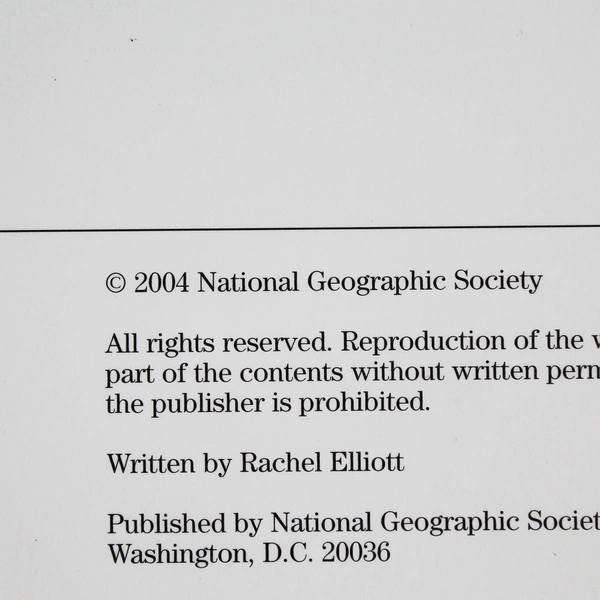 Lot of 6 National Geographic The Speedy Cheetah by Rachel Elliott 2004