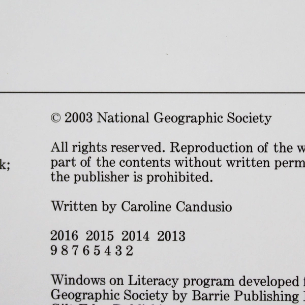 Lot of 6 National Geographic Polar Bears Books by Caroline Candusio 2003