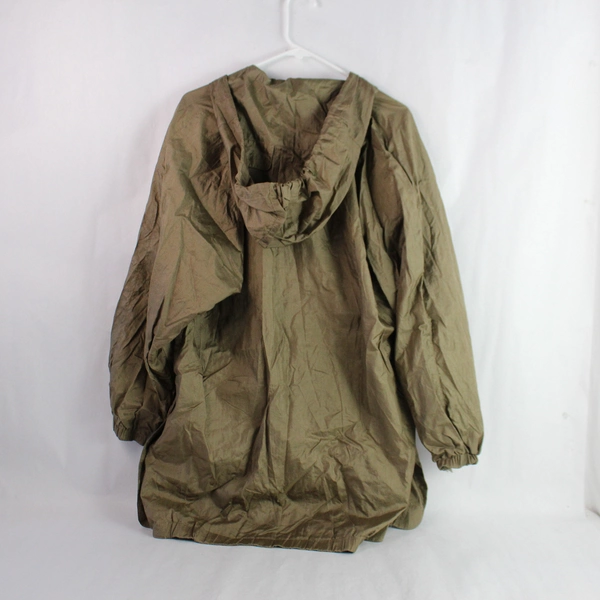 Norm Thompson Women's Brown Hooded Coat Size S - Flawed, Pre-Owned