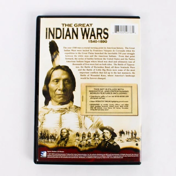 The Great Indian Wars 1540-1890 DVD 2005
