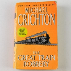 The Great Train Robbery by Michael Crichton 2002 Paperback - Good Condition