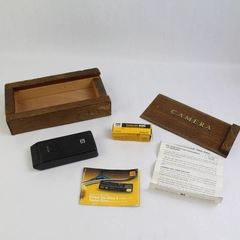 Vtg Kodak Tele-Ektra 2 Film Camera W/ Film Manual And Handmade Storage Box