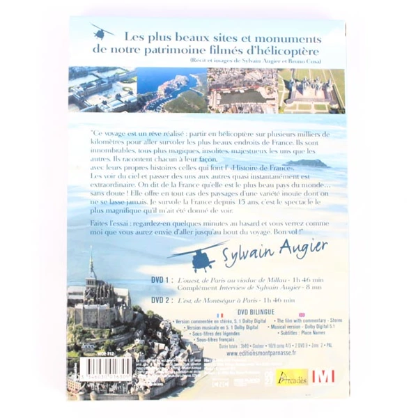 La France vue Du Ciel Filmee Par Sylvain Augier DVD 2 Disc Set 2006
