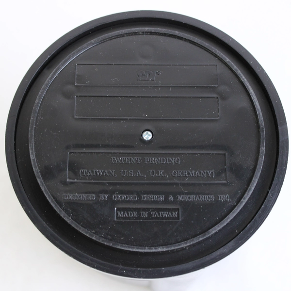 Oxford SDI Rotating Desktop Organizer, Black Plastic Caddy 7" x 5.5"