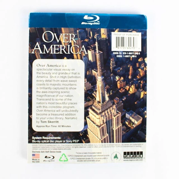 Over America In High Definition Blu-ray Disc 2008