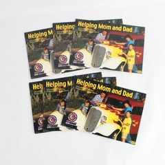 Lot of 6 Helping Mom and Dad by Sonja Fehlmann, Learn to Read, 1998 Books