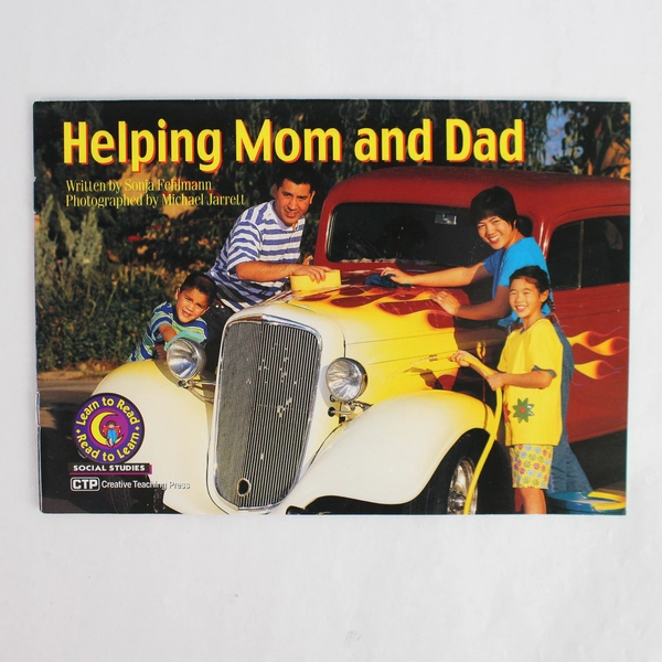 Lot of 6 Helping Mom and Dad by Sonja Fehlmann, Learn to Read, 1998 Books