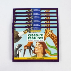 Lot of 6 National Geographic Creature Features by Maria Valdez 2006 PB Books