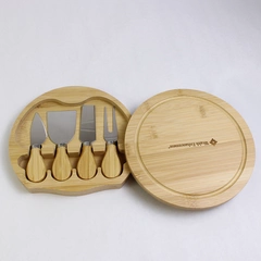 4-Piece Cheese Tools Cutting Board Set For Charcuterie Wealth Enhancement Promo