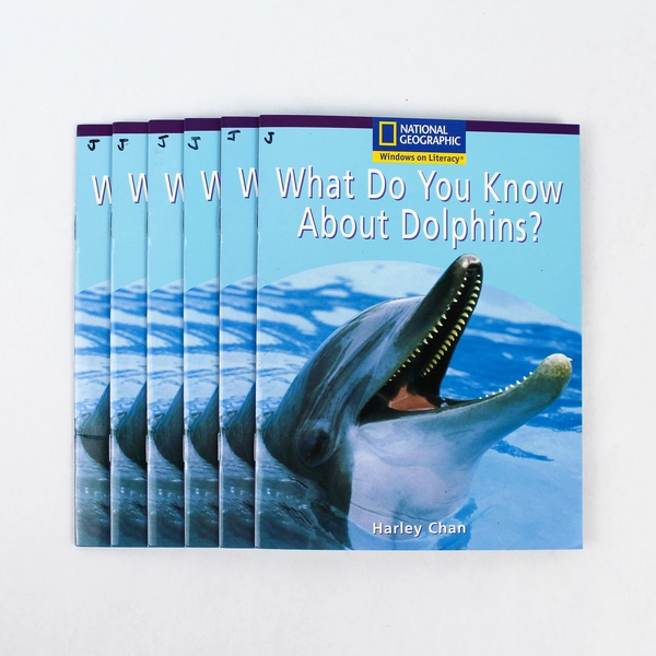 Lot of 6 What Do You Know About Dolphins? by Harley Chan 2001 Paperback Books
