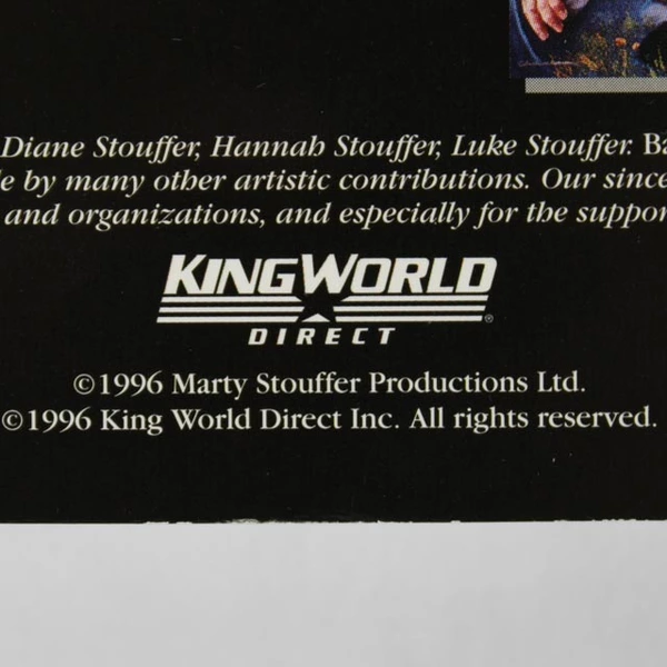 Lot Of 2 Marty Stouffer's Wild America VHS 1996