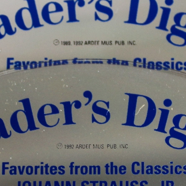 Reader's Digest Favorites from the Classics Johann Strauss Jr Disc 1 & 2