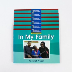 Lot of 6 National Geographic Books "In My Family" by Faridah Yusof 2005