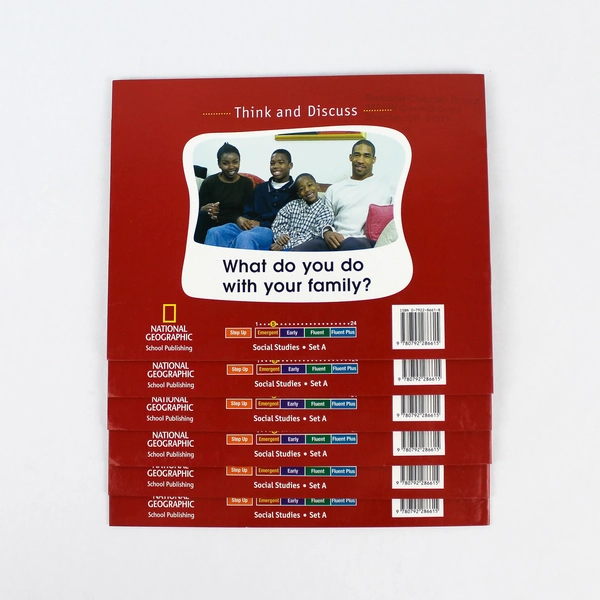 Lot of 6 National Geographic Books "In My Family" by Faridah Yusof 2005