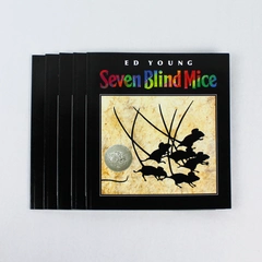 Lot of 5 Seven Blind Mice by Ed Young Puffin Books 2002 - Pre-owned