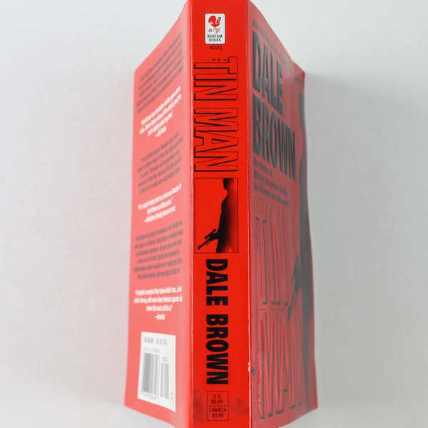 The Tin Man by Dale Brown 1998 Hardcover - Good Condition Adventure Novel