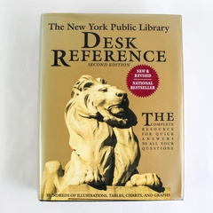 The New York Public Library Desk Reference 2nd Ed 1993 Hardcover DJ Pre-owned