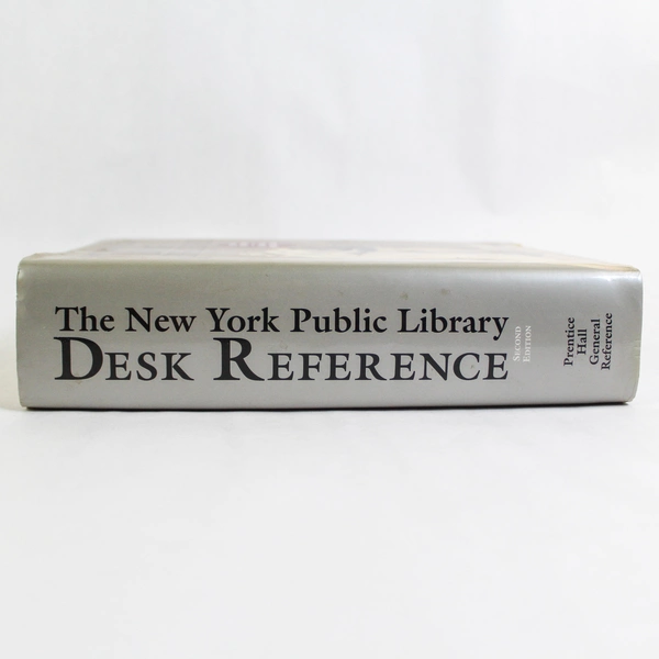 The New York Public Library Desk Reference 2nd Ed 1993 Hardcover DJ Pre-owned