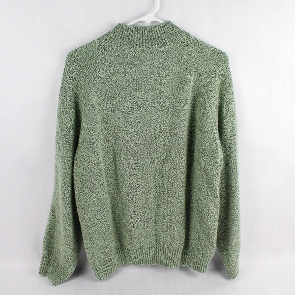 Karen Scott Sage Green Acrylic Blend Cable Knit Sweater Women's Size XL