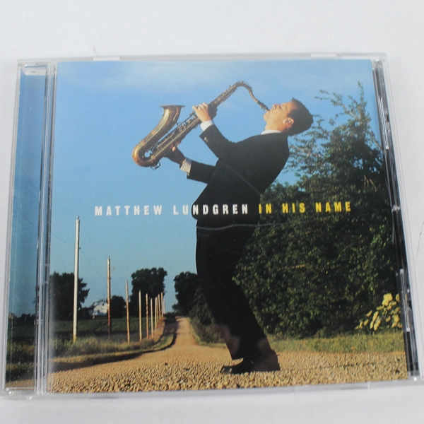 Matthew Lundgren In His Name CD - Religious Saxophone Music - Pre-Owned