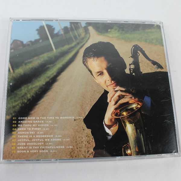 Matthew Lundgren In His Name CD - Religious Saxophone Music - Pre-Owned