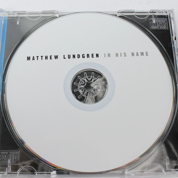 Matthew Lundgren In His Name CD - Religious Saxophone Music - Pre-Owned