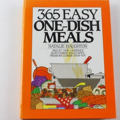 365 Easy One-Dish Meals by Natalie H. Haughton | 1990 Hardcover Cookbook