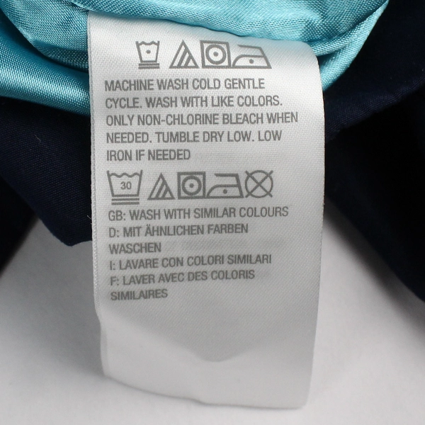 Dennis by Dennis Basso Embroidered Flowers Navy Blue Jacket Women's Large