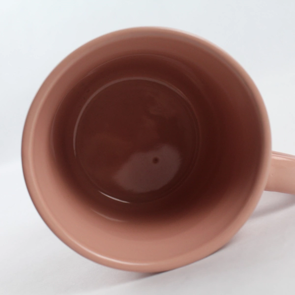 Joann Hudson 43 Me Time Pink Ceramic Coffee Mug 4"