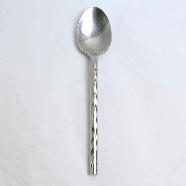 Lot of 6 Oval Place Tablespoons Pier One Imports 8 1/8" Stainless Steel PII16