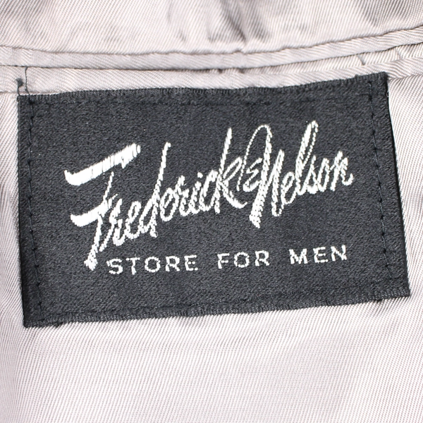 Vintage Frederick & Nelson Gray Pinstriped Suit Jacket and Vest Men's 40R