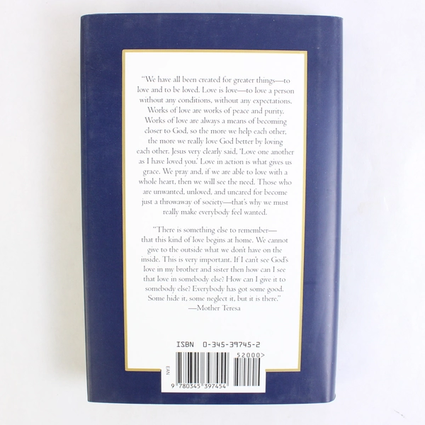 Mother Teresa A Simple Path By Lucinda Vardey 1995 Hardcover Dust Jacket