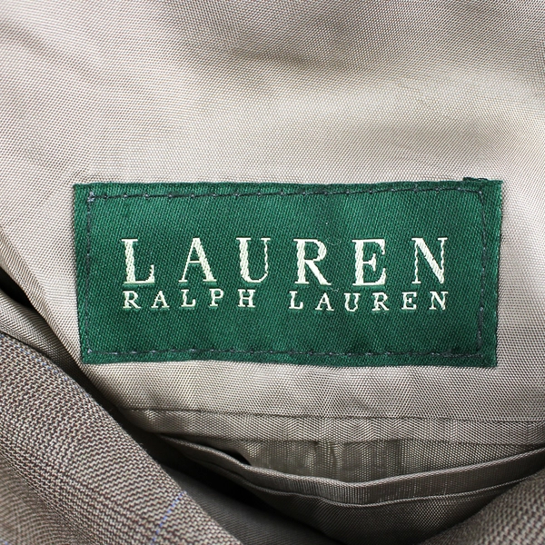 Lauren Ralph Lauren Brown Wool Suit Jacket Men's Size 42