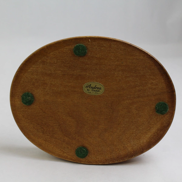 Andrea By Sadak Parula Warbler Porcelain Figurine Facing Right With Stand