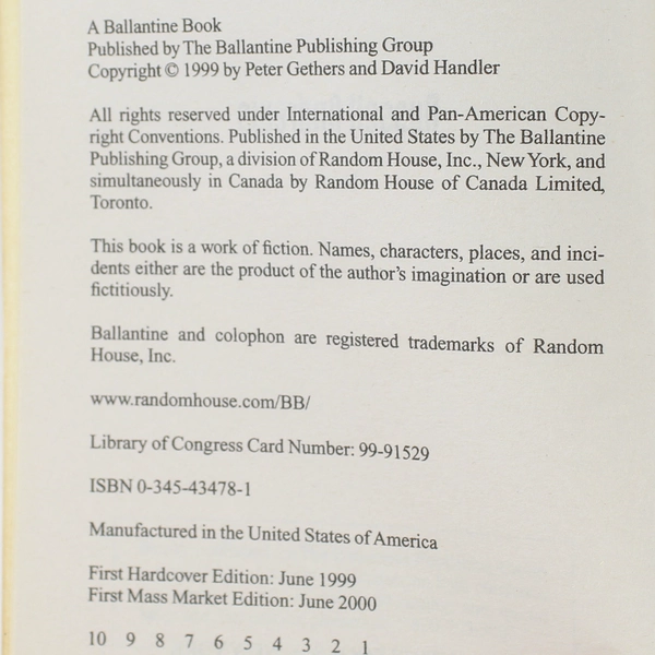 Gideon by Russell Andrews 2000 Paperback