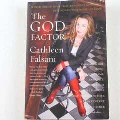 The God Factor by Cathleen Falsani Spiritual Book Good Condition 2007