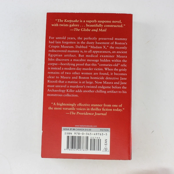 The Keepsake by Tess Gerritsen 2009 Paperback