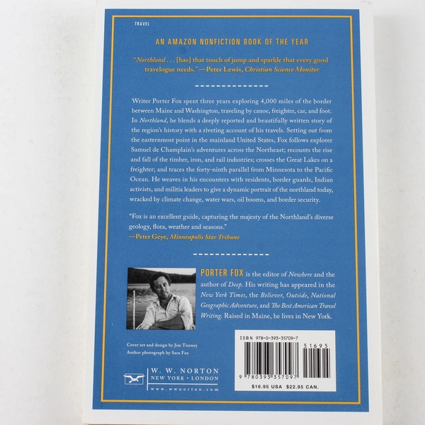 Northland by Porter Fox 2019 Norton Paperback Travel Book in Good Condition