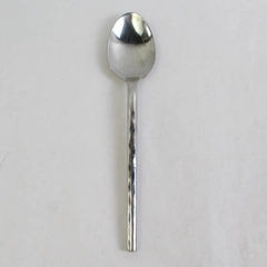 Oval Place Spoon Pier One Imports 8 1/8" 18/8 Stainless Steel PII16