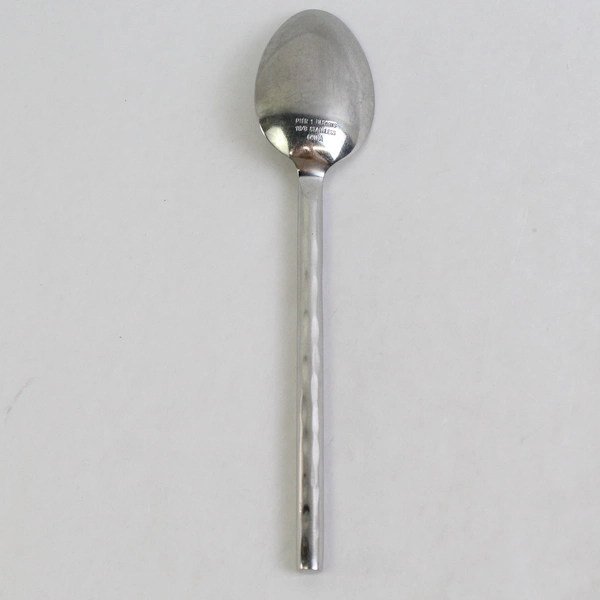 Oval Place Spoon Pier One Imports 8 1/8" 18/8 Stainless Steel PII16
