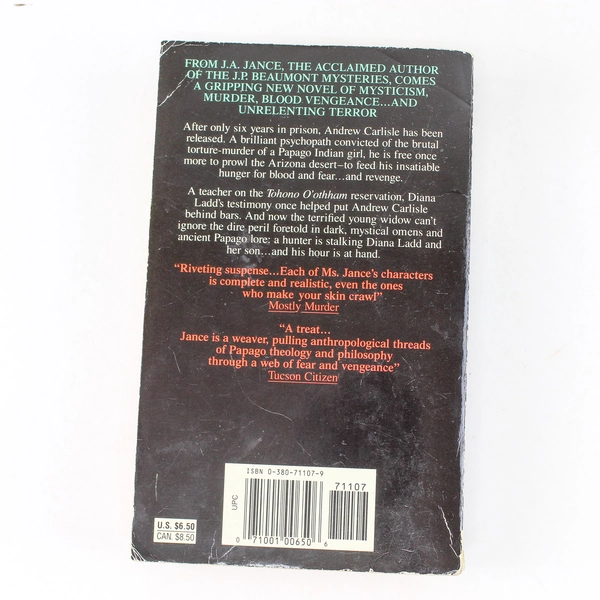 The Hour of the Hunter by J. A. Jance 1992 Paperback Avon Books