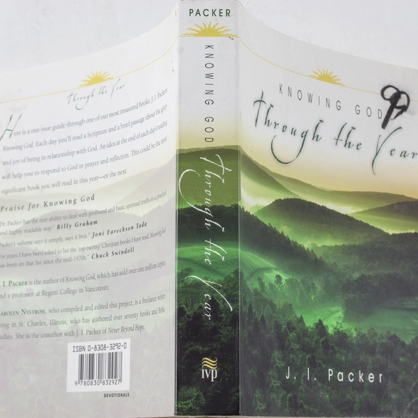 Knowing God Through The Year by J. I. Packer 2004 Paperback Good Condition