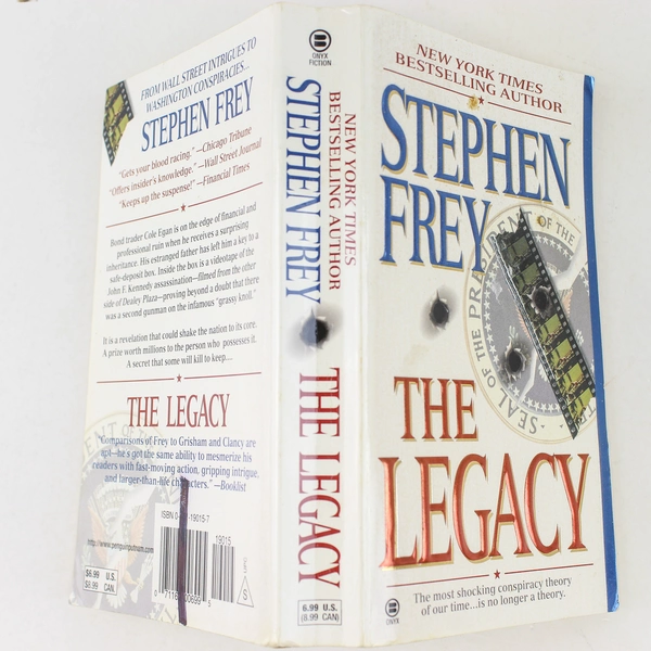 The Legacy by Stephen Frey 1998 Hardcover Book - Good Condition