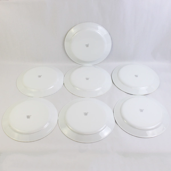 Lot Of 7 Corelle By Corning Sunsations Pattern Dinner Plate 10" Diameter