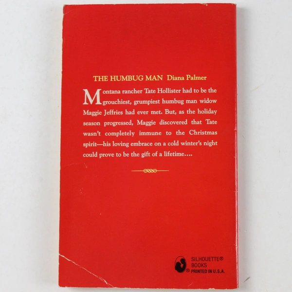 The Humbug Man by Diana Palmer 1986 Paperback - Good Condition, Rare Find!