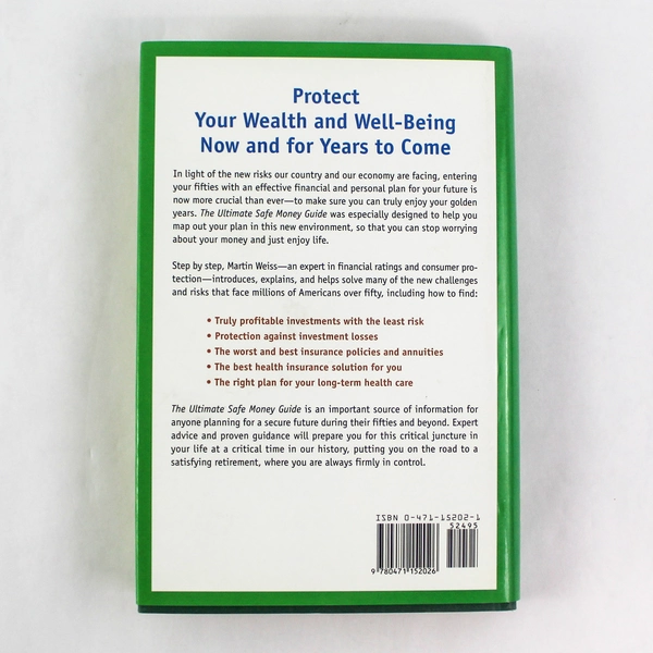 The Ultimate Safe Money Guide by Martin D. Weiss 2002 HC Pre-owned Book