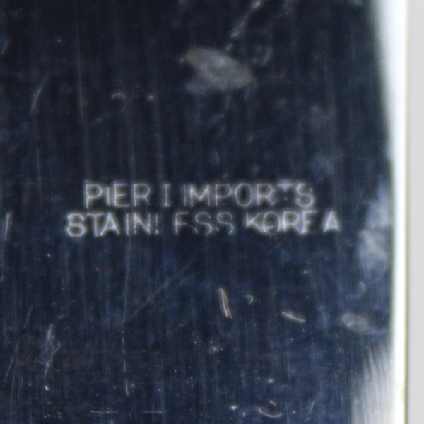 Dinner Knife Pier One Imports 9.25" Stainless Steel PII1