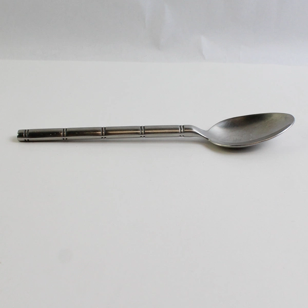 Oval Place Spoon Pier One Imports 8" 18/8 Stainless Steel Stripe