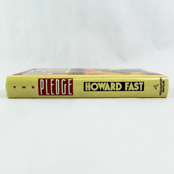 The Pledge by Howard Fast 1988 Hardcover Book with Dust Jacket Pre-Owned