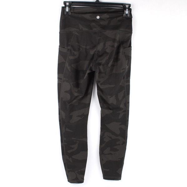 Yogalicious Black Camo Activewear Leggings Women's Size Small